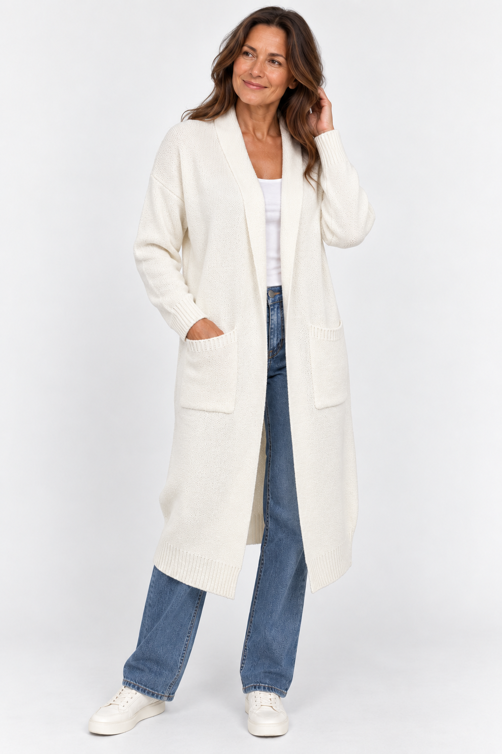 Cecilia Longline Cardigan