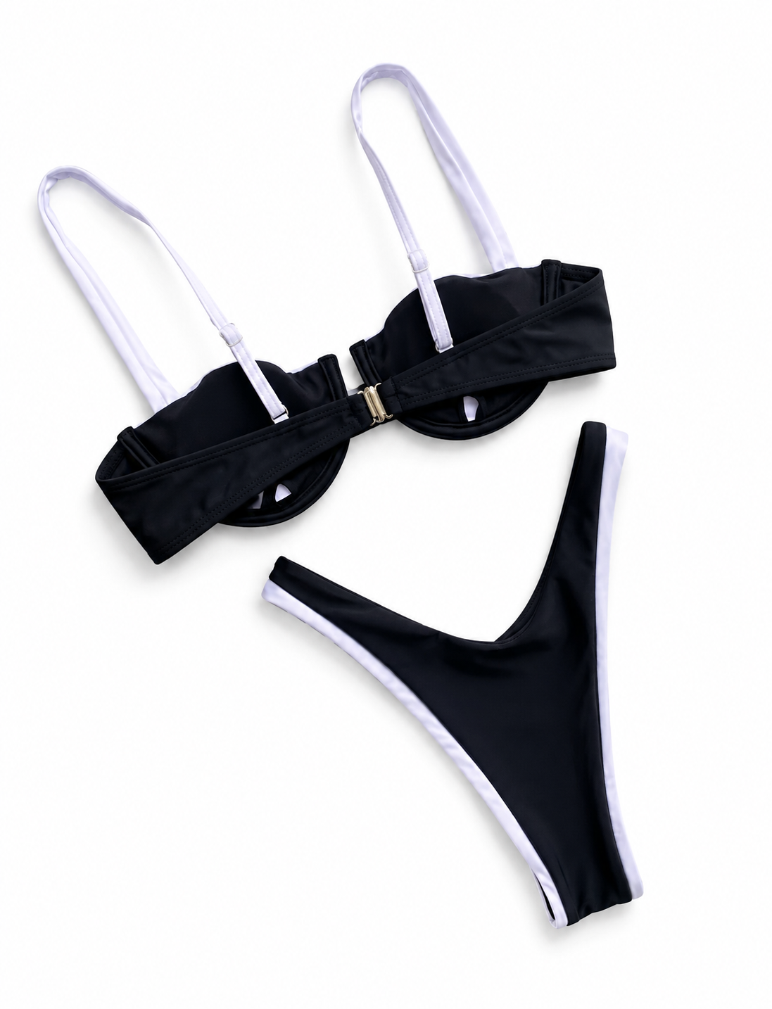 Positano Contrast Bikini Set