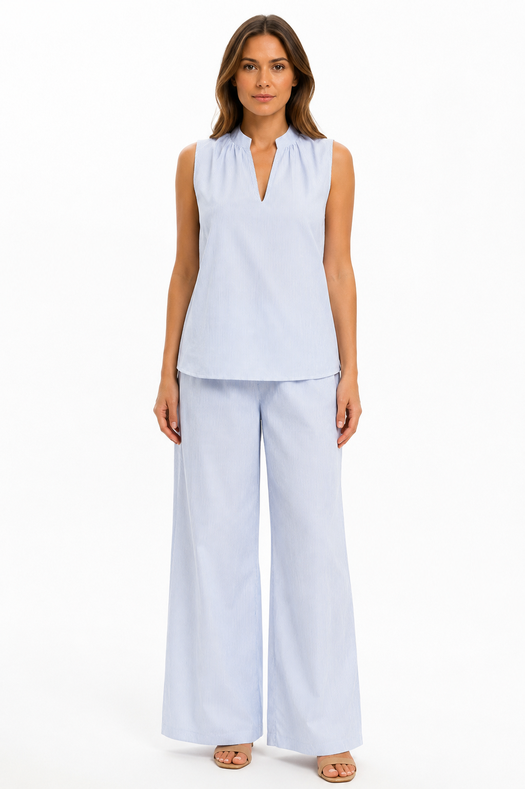 Lily Stripes Pants Set