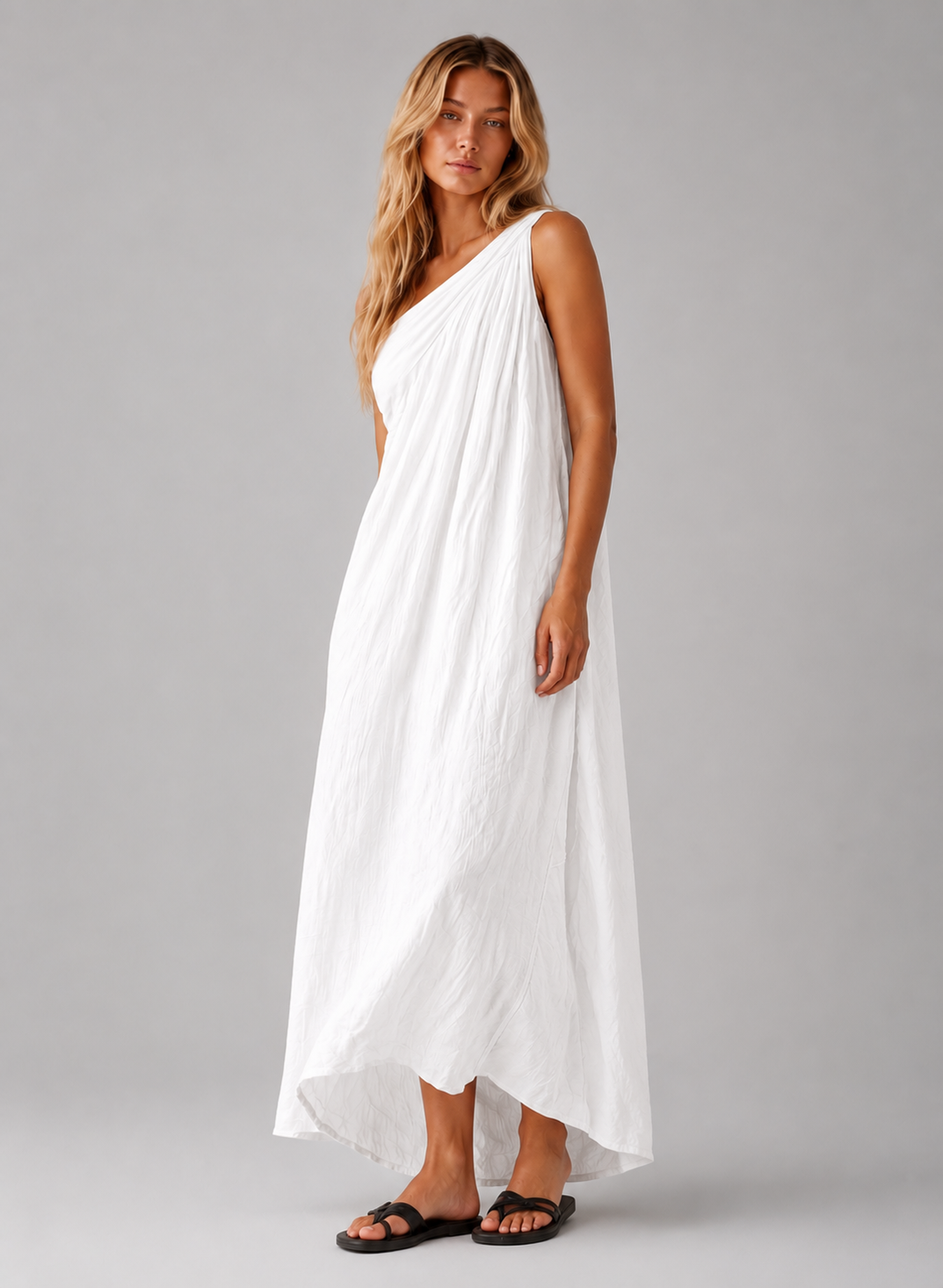 Georgia One-Shoulder Maxi Dress