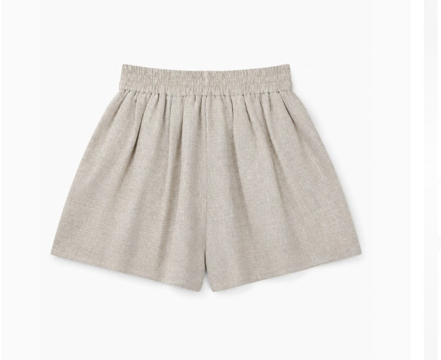 Cannes Linen Shorts Set