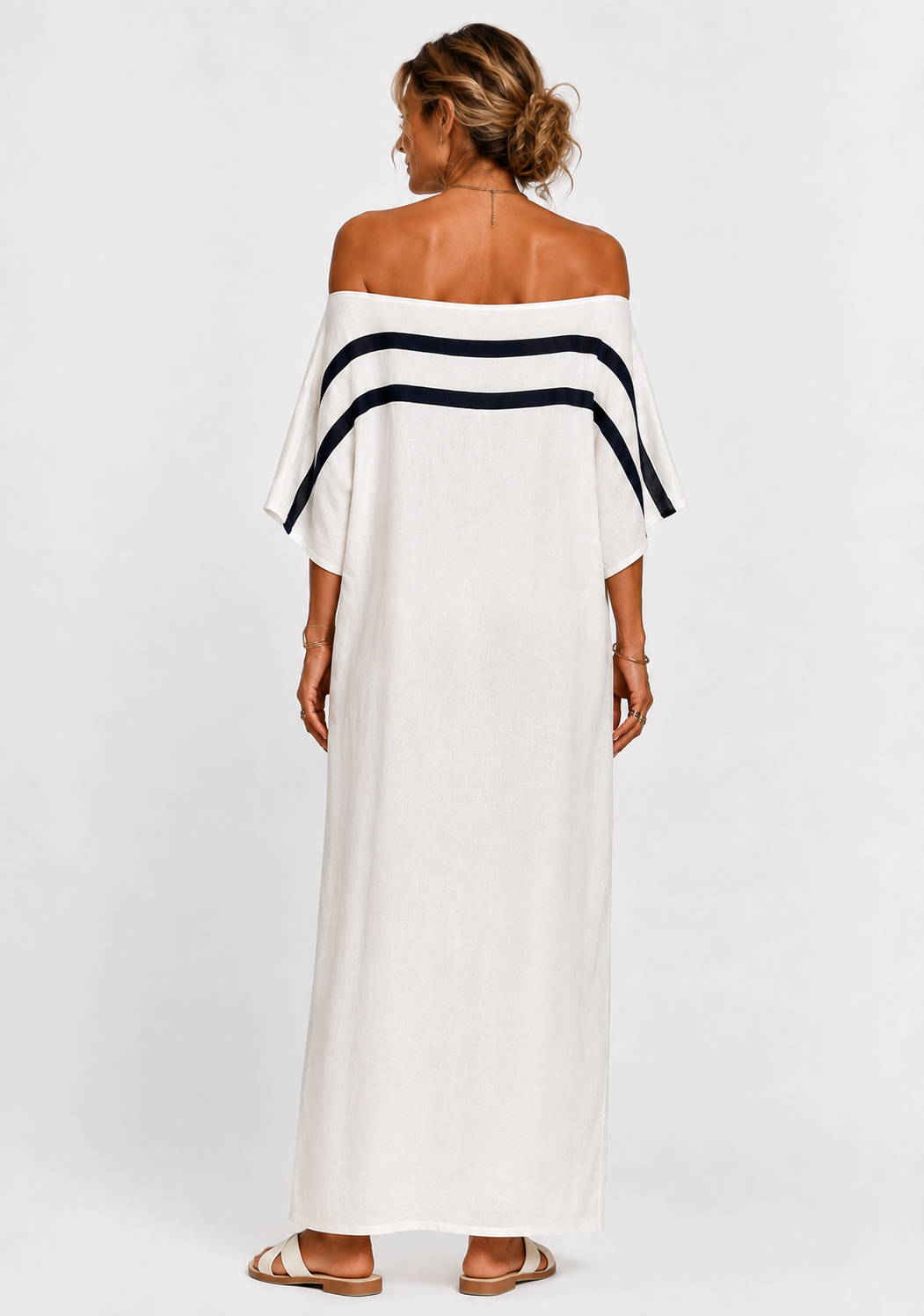 Mykonos Resort Off-Shoulder Maxi Dress