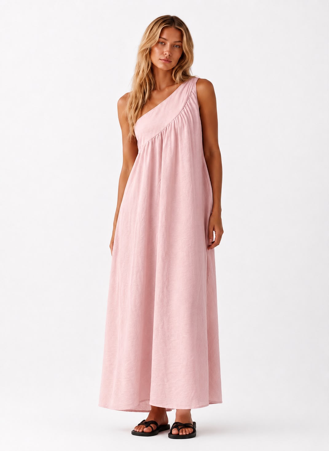 Georgia One-Shoulder Maxi Dress